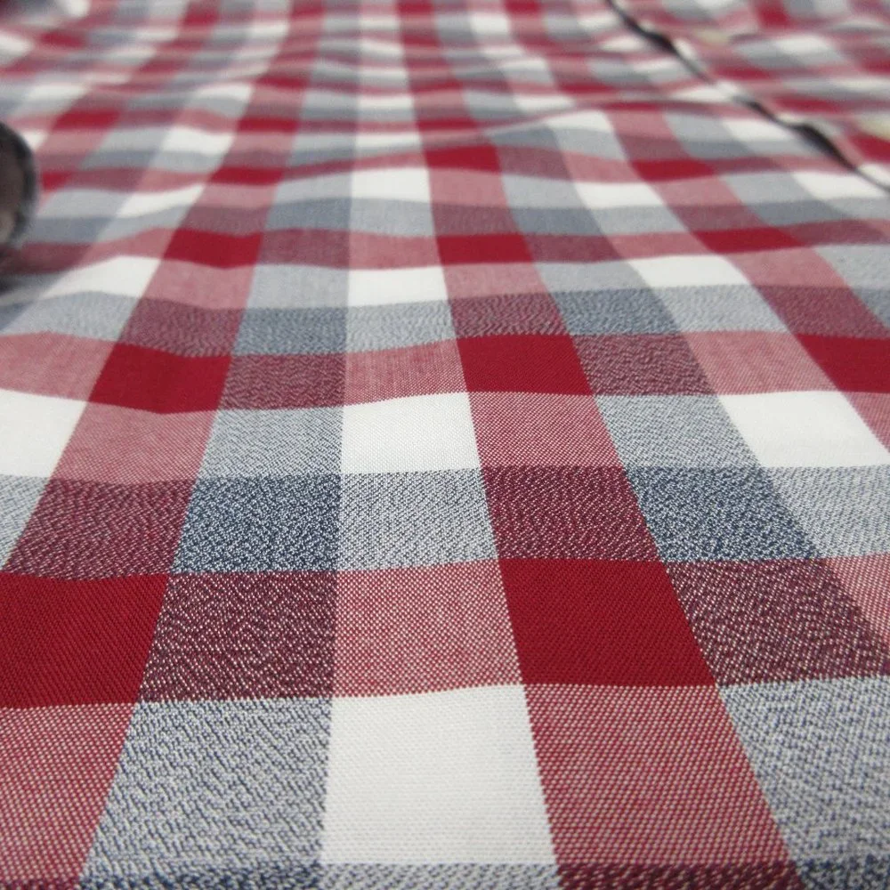 BANANA REPUBLIC GRANT FIT 100% COTTON POINT COLLAR SHIRT CHECK PLAID X-LARGE, XL